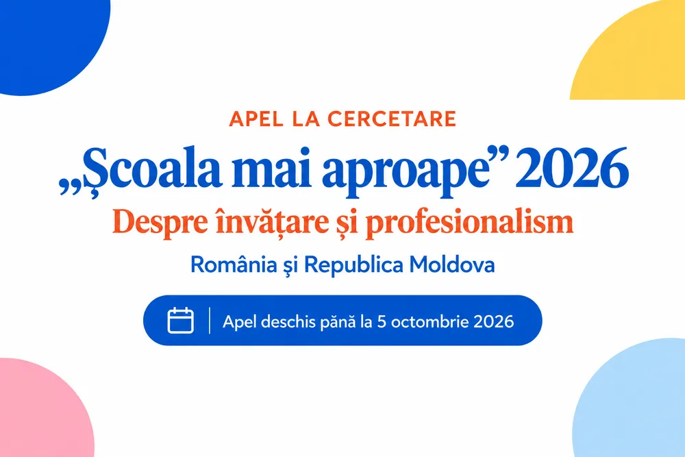 Cum văd elevii relația dintre ceea ce învață și ideea de a fi un bun profesionist – apel de cercetare deschis școlilor din România și Republica Moldova de Platforma Teleskop